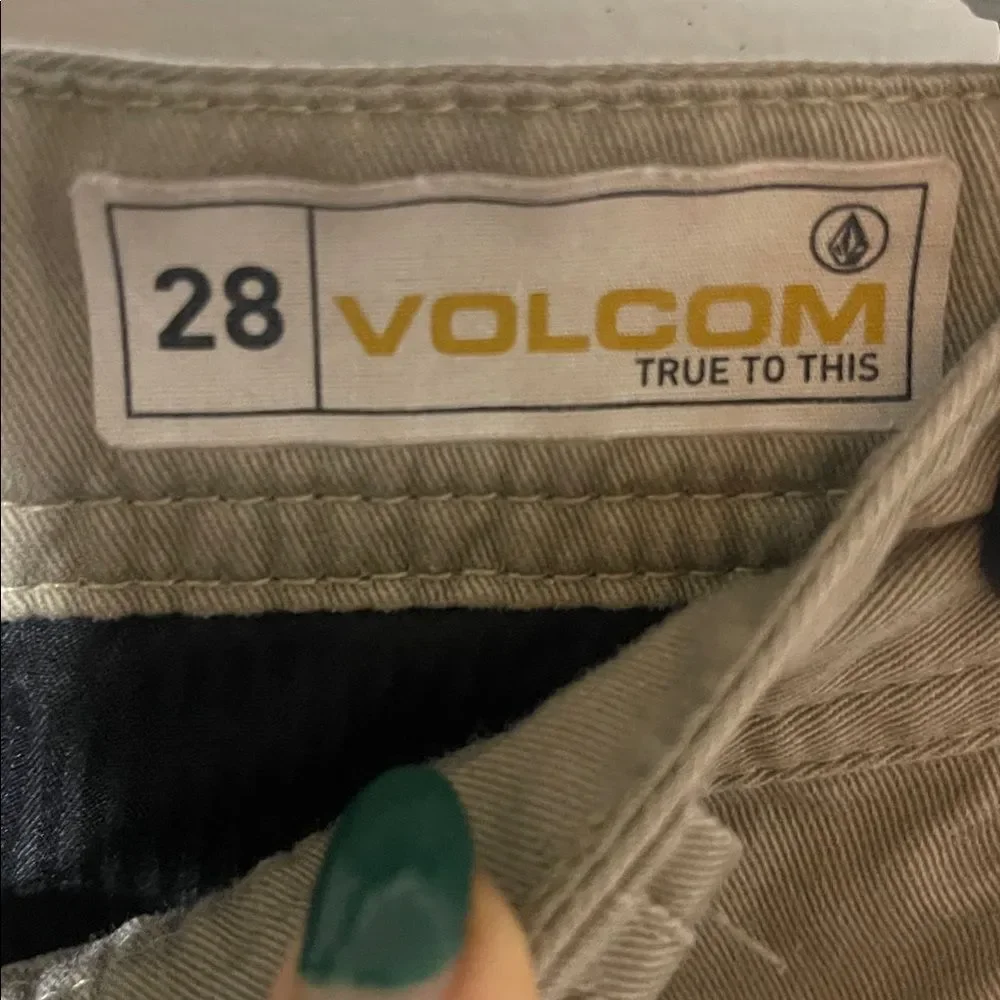 Volcom Men's Khaki Chinos size 28